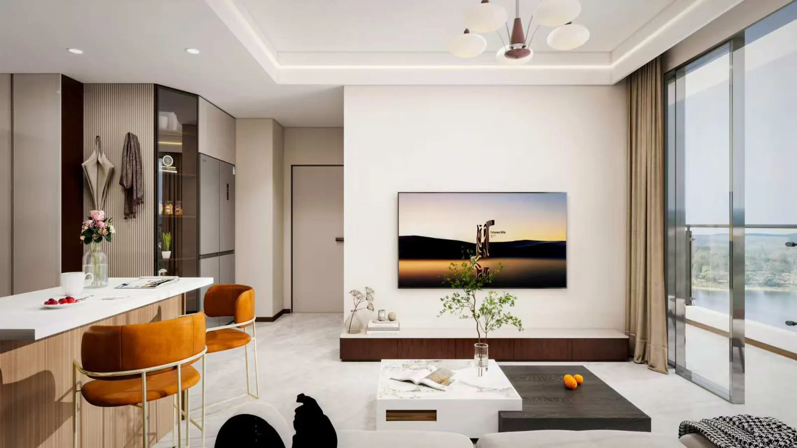 Apartment lounge